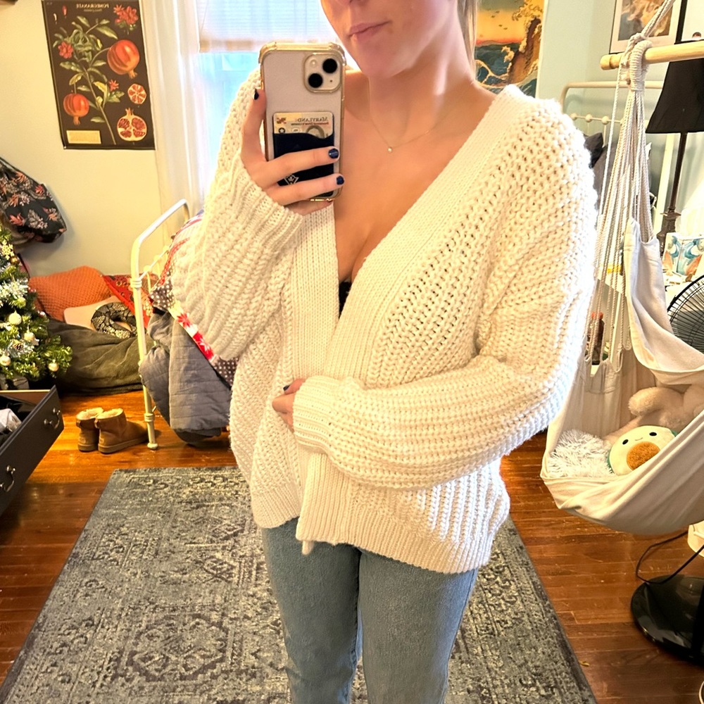 H&M loose knit cardigan